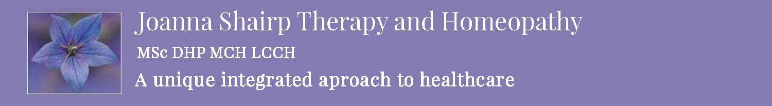 Joanna Shairp Therapy and Homeopathy